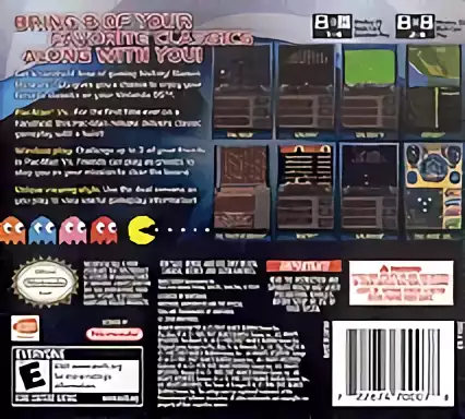 Image n° 2 - boxback : Namco Museum DS